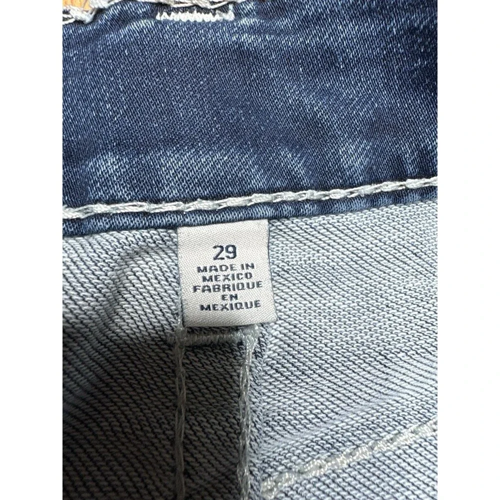 True Religion World Tour Jogger Jeans Mens 32x29 Blue Stretch Denim Y2K 29